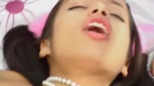 Cock sucking latina teen gets her pussy banged