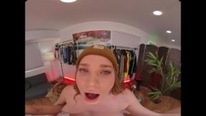 FuckPassVR – Kinky Mazy Myers wraps her succulent lips and tight pussy around your cock in VR