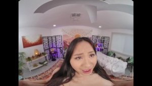 FuckPassVR – Phoebe Kalib’s exotic massage turns into a wild cum-filled ride in VR