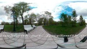 Quick VR 360 flashing in public with Jeny Smith