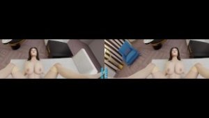 Lana Rhoades gives the Pornstar Experience for Virtual Sex World