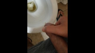 Morning glory and hard piss in wc (verified user)