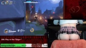 SweetCheeks – Femboy Healslut Plays Overwatch 12 (2017-10-21)