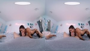 VR Bangers Hot date with ebony goddess Kira Noir VR Porn