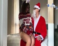 Get Ready For The Hottest Tear Up Of The Yr With Santa And A Facial In Point Of View