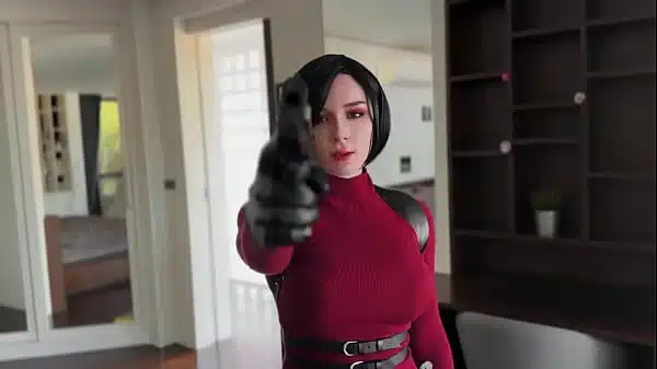 Ada Wong from Resident Evil Couldn’T Resist The Temptation To Suck, Hard Fuck & Swallow Cum – Cosplay POV