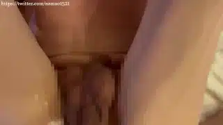 顔射してお掃除フェラしてもらった