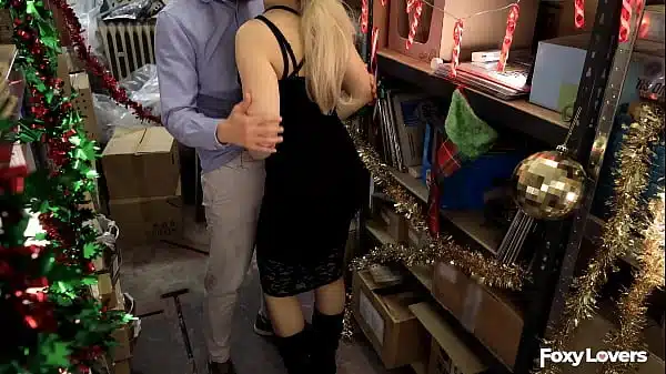 I Cheated on my Husband at the Christmas Party – A Quickie with My Warehouse Co-Worker