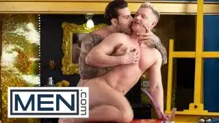 MEN – Papi Kocic Pounds Cole Against The Wall Before Putting Him On His Knees