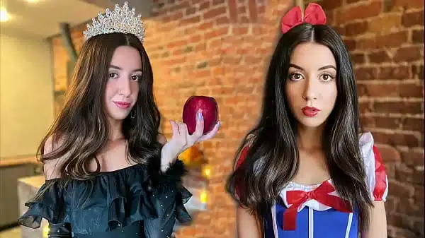 Sneaky Gnome Fucks Snow White when Time Stops on Halloween
