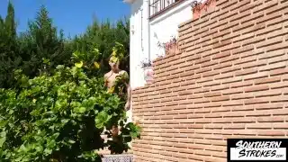 SOUTHERNSTROKES Daniel Hausser Calls David Sky For Bareback Threesome