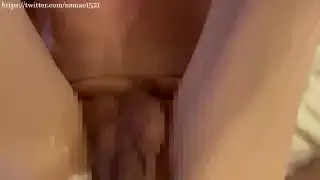 顔射してお掃除フェラしてもらった