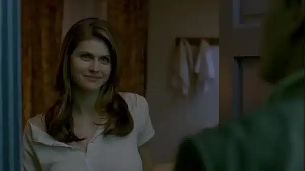 Alexandra Daddario and  Woody Harrelson sex scene in True Detective S01E02