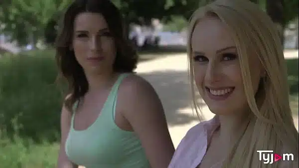 Big boobs Angel Wicky does a hot lesbian sex with a stunning brunette