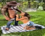 Brazilian Hotwife Gets A Creampie