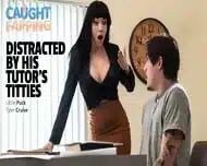 (Eporner Exclusive) Little Puck – Tutor’s Big Boobs Distract Him