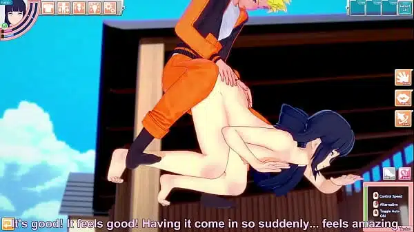 Hinata y Naruto tienen sexo en publico HENTAI porno animado3