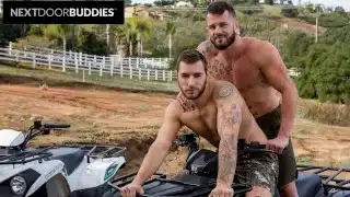 NextDoorBuddies – Epic Cumshots For Flip Fucking Two Tatted Duo