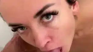 POV my boyfriend disturb me in the bathroom to suck his dick
