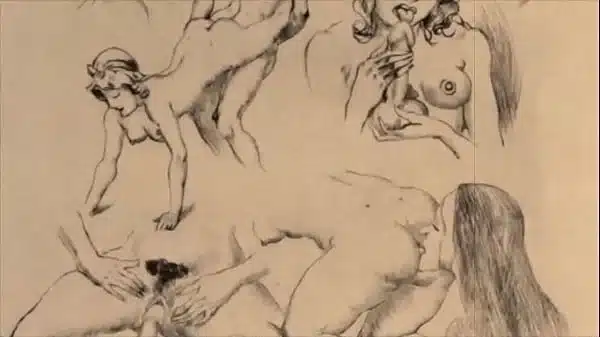 retro erotic illustration