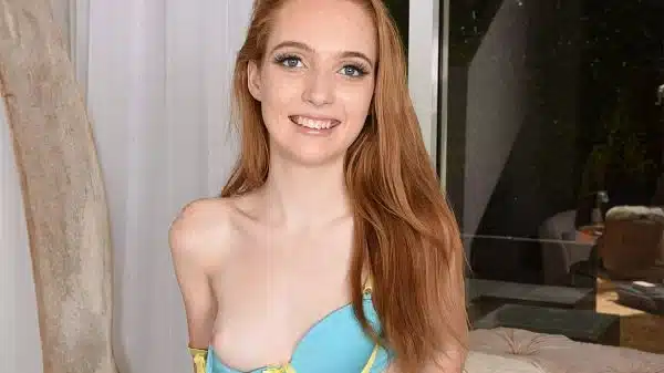 Tiny little ginger Kasey Cole is 18, flat, pretty and ready to cum just for you.