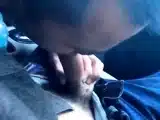 Twink Sucks Big Cock in a Car