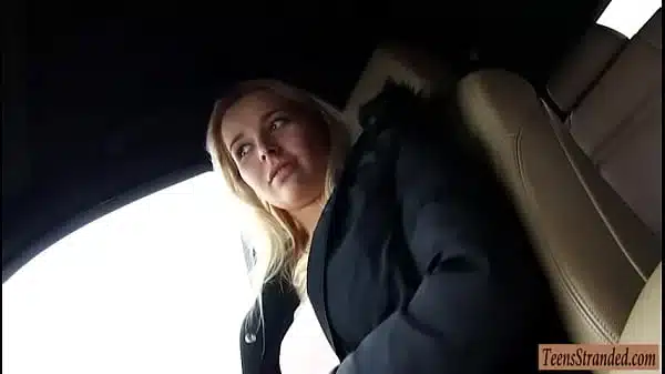 Nikky Dream hitchhikes and gets pounded in the backseat