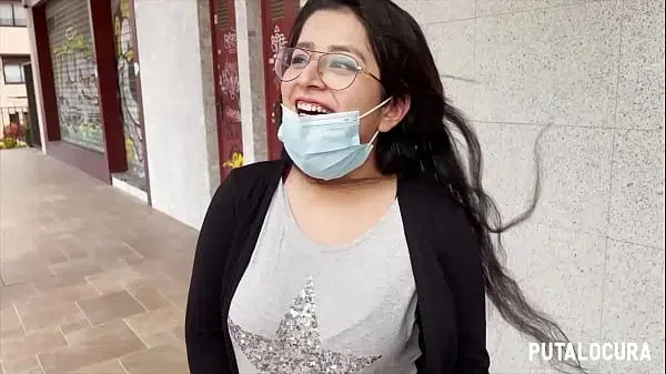 PutaLocura – Pilladas a inocente chubby tetona Dessy termina con sexo muy caliente