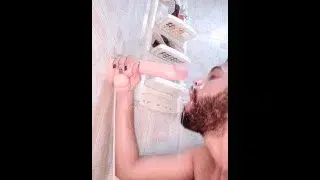 Young Latino Camilo Brown Hot Deepthroat, Anal And Facial With A 9inch Cumming Dildo Big Load