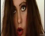 Brunette Slut In Lingerie Plays With Her Favorite Toy