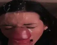 Facial cumshot compilation