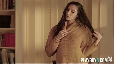 Gorgeous latina babe with an amazing hairy pussy showing it off