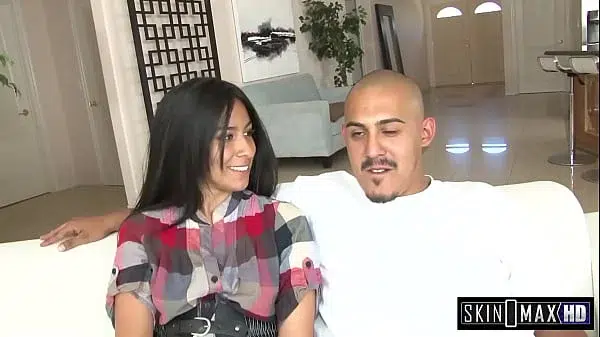 Horny Girl Gets her Pussy Stuffed in her First Ever Sexy  Porn Scene.