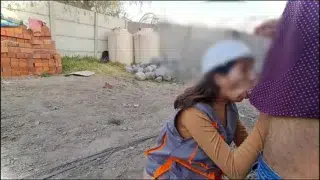 Ingeniera Argentina Nataly Follando En Obra De Construcción