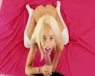 Love How This Petite Slut Sucks Dick