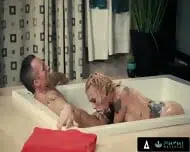 NURU MASSAGE – Perfect Masseuse Sarah Jessie Gives The BEST Prove Her Client Wrong PART 1