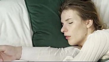 Super hot girl is sleeping tight when I sneak to take a look at her sexy ass and juicy pussy – voyeur pov