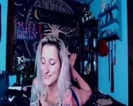 Teen Cheerleader Bent Over The Bleachers Taking A Monster BBC Raw