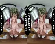 UP CLOSE VR Tattooed Petite Cutie Stevie Moon Allows Fuck Her Hard Cum On Her Pussy POV