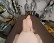 Creampie Her Pretty Fat White Cheeks $iri D@hl