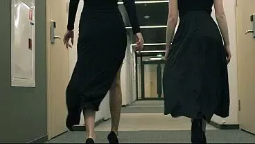 Fucks a red-haired beauty and her friend sucks my dick