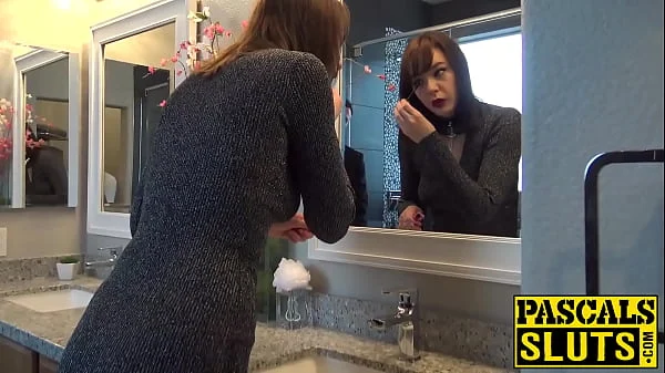 Subslut Sailor Luna fingered and stretched with cock