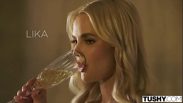 TUSHY Blonde craves anal