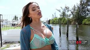 Curvy milf gets two BBCs in her pussy and ass – Armani Black