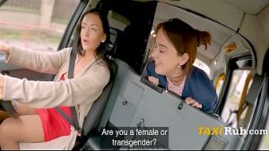 Female Cab Driver Fucks 18yo With Strapon
