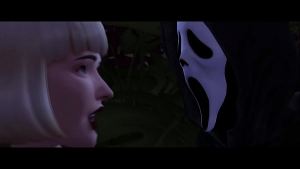 Ghostface Bangs Casey Becker – Scream Movie Sims 4 Remake