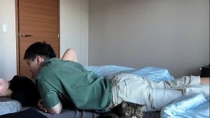 I helped my gf with her masturbation️ Hidden cam, amateur couple.
