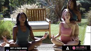 Meditation Class Turn Into Steamy Sex With Two Cuties