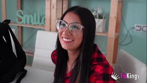 My first time in the ass. Lara Rey is begging for anal sex. Edu Sanchez will debut this Latina’s tight ass in FAKings