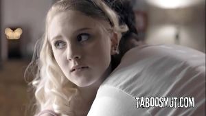 Petite Blonde Teen Fucks With Older Man